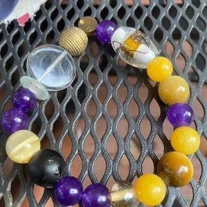 Bead stretch bracelet - unisex